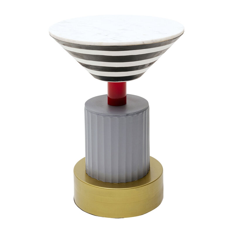 Stolik boczny Memphis Soft Ø35cm - Kare