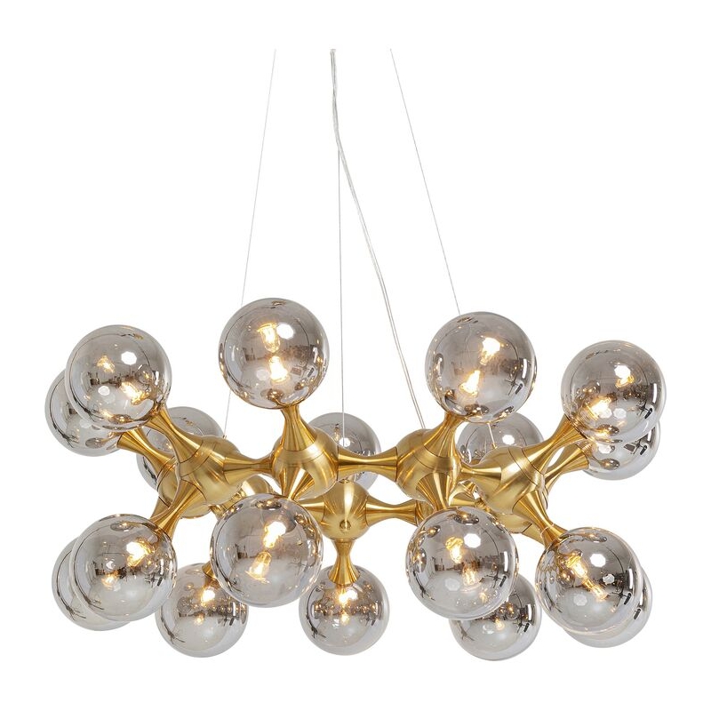 Lampa wisząca Atomic Balls Brass Ø75cm - Kare