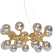 Lampa wisząca Atomic Balls Brass Ø75cm - Kare