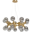 Lampa wisząca Atomic Balls Brass Ø75cm - Kare