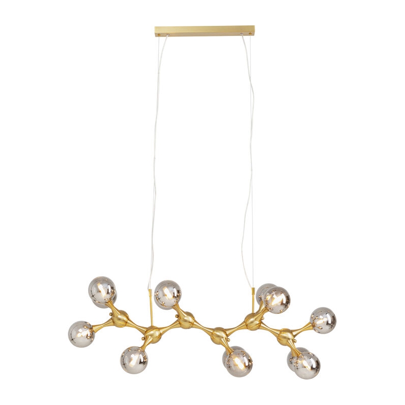 Lampa wisząca Atomic Balls Brass 190cm - Kare