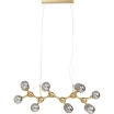 Lampa wisząca Atomic Balls Brass 190cm - Kare