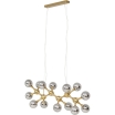 Lampa wisząca Atomic Balls Brass 190cm - Kare