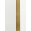 Lustro ścienne Arezzo Brass Trapez 65(45)x160cm - Kare