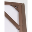 Lustro ścienne Arezzo Arezzo Coffee 70x200cm - Kare