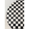 Stolik boczny Domero Chess Black White Ø25cm - Kare