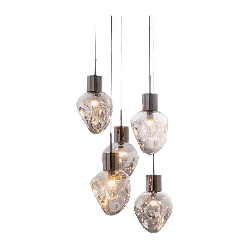 Lampa wisząca Supernova Smoky Cinque Ø50cm - Kare
