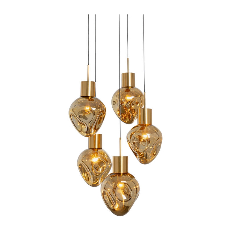 Lampa wisząca Supernova Amber Cinque Ø50cm - Kare