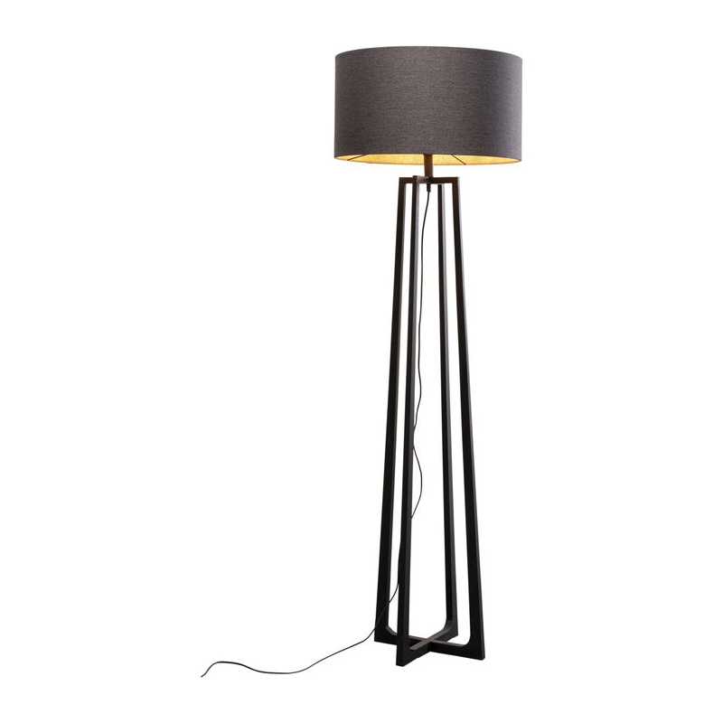 Lampa podłogowa Timon Black - Kare