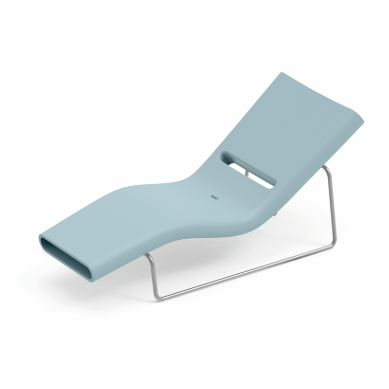 Leżak Esse chromowana rama - Lyxo Design