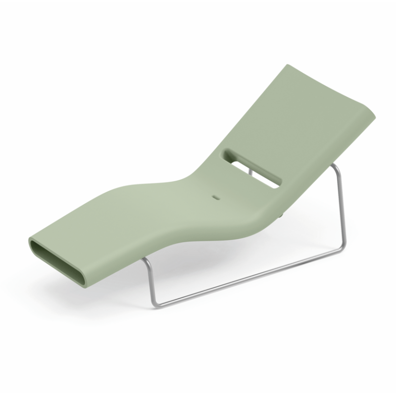 Leżak Esse chromowana rama - Lyxo Design