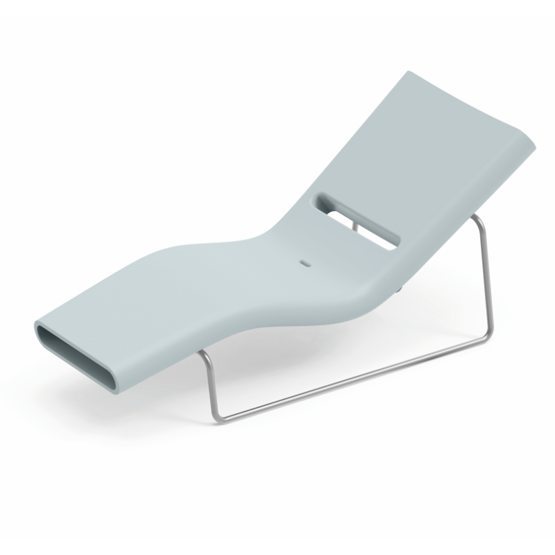 Leżak Esse chromowana rama - Lyxo Design