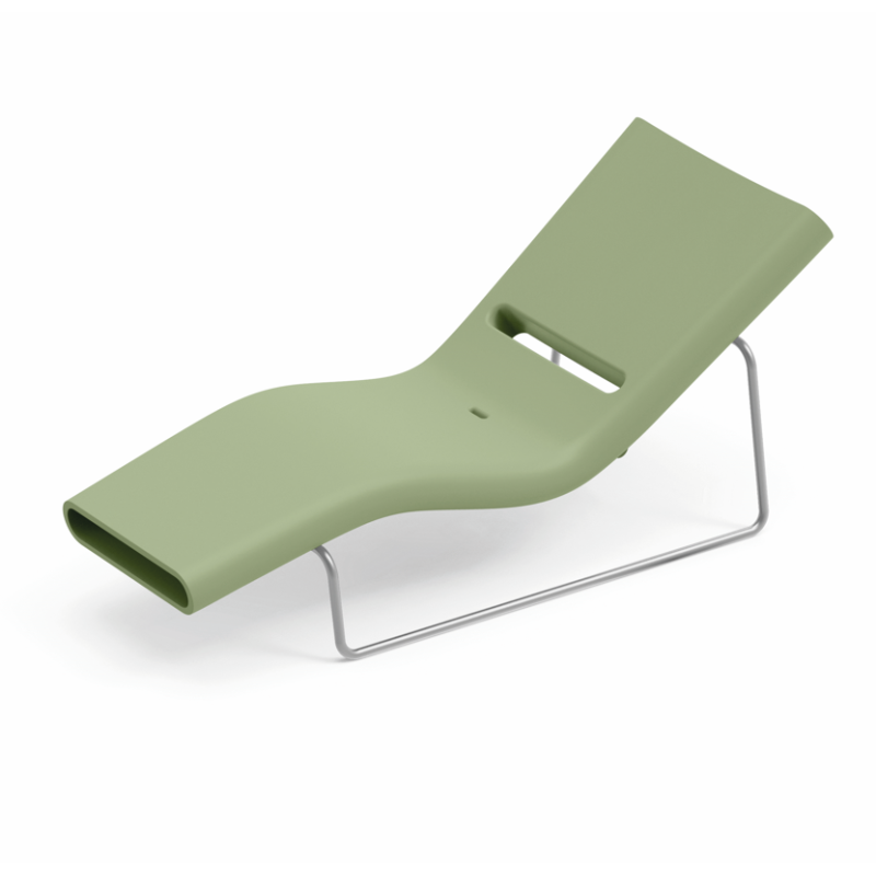 Leżak Esse chromowana rama - Lyxo Design