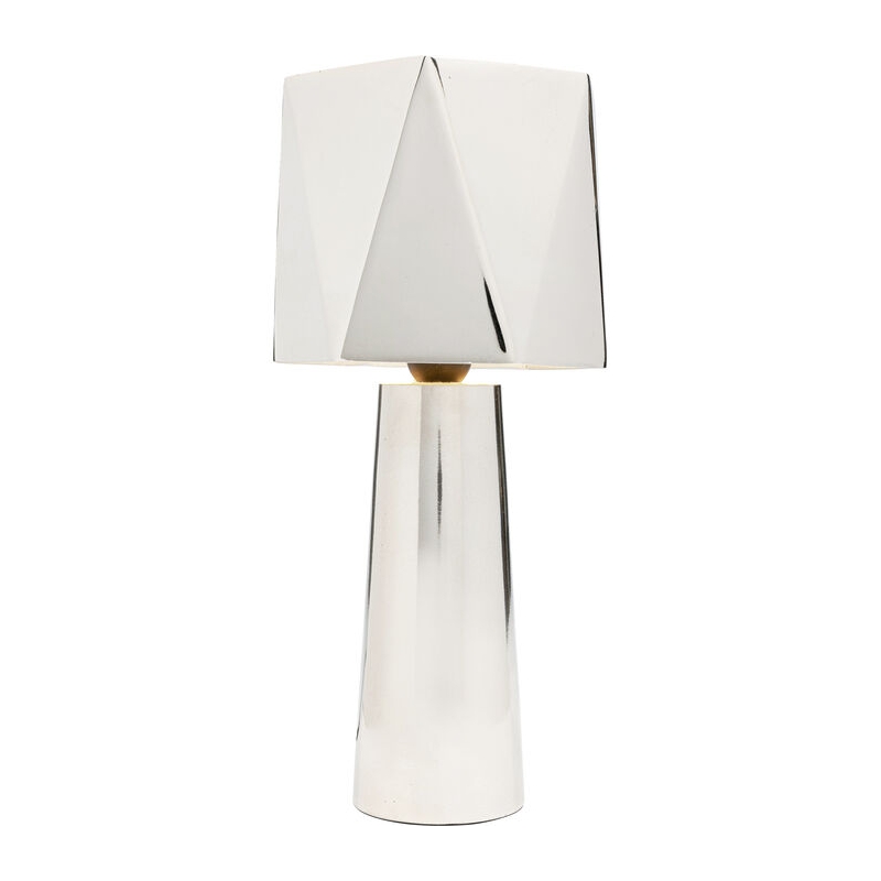 Lampa stołowa Martha Silver 38cm - Kare