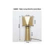 Lampa stołowa Martha Gold 38cm - Kare