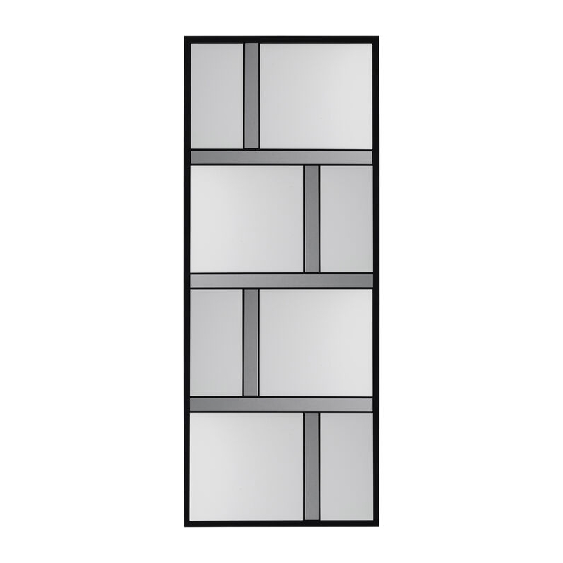 Lustro ścienne Brick Black - Kare