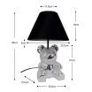 Lampa stołowa Bear Disco 40cm - Kare