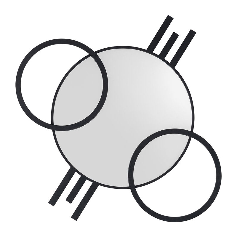 Lustro ścienne Triple Circle 124x119cm - Kare