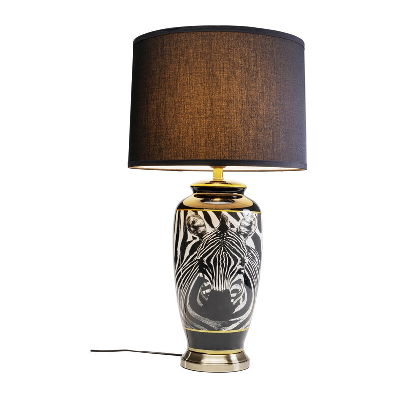 Lampa stołowa Zebra Face 71cm - Kare