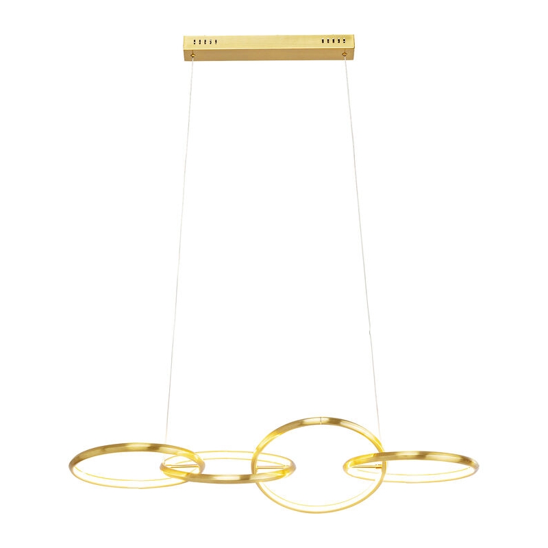 Lampa wisząca Galaxy LED Gold 155cm - Kare
