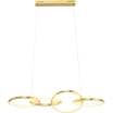 Lampa wisząca Galaxy LED Gold 155cm - Kare