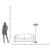 Lampa podłogowa Riva Colore 160cm - Kare