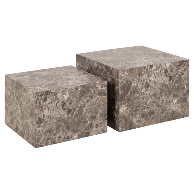 Zestaw stolików kawowych Dice kwadratowe - Actona