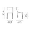 Krzesło Kuadra 1010 - Pedrali