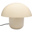 Lampa stołowa Mushroom Shiny Ecru 27cm - Kare