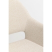 Krzesło z podłokietnikiem San Francisco Cream - Kare