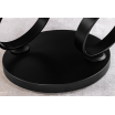 Stolik kawowy Dancing Rings Anthracite 80-135cm - Invicta