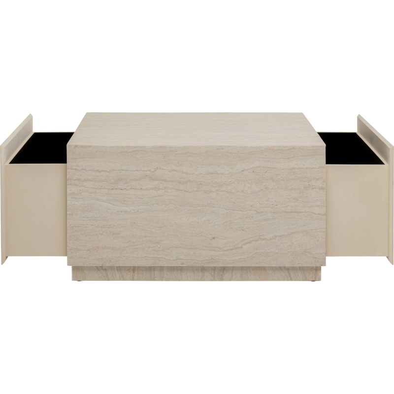 Stolik kawowy Travertino Trunk 80x60cm - Kare