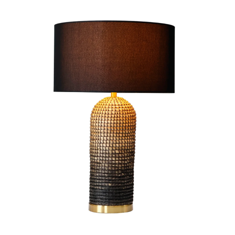 Lampa stołowa Zea Black -...