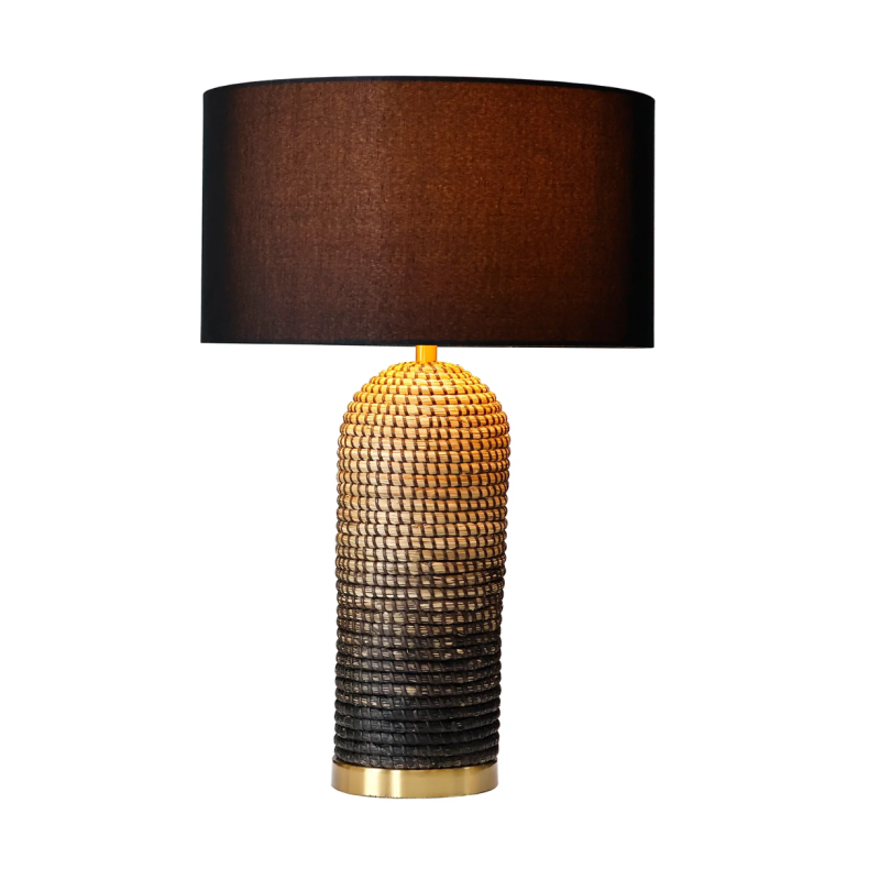 Lampa stołowa Zea Black - Invicta