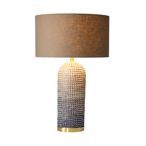 Lampa stołowa Zea Grey -...