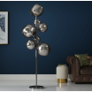 Lampa podłogowa Liquid Diamond Grey - Invicta