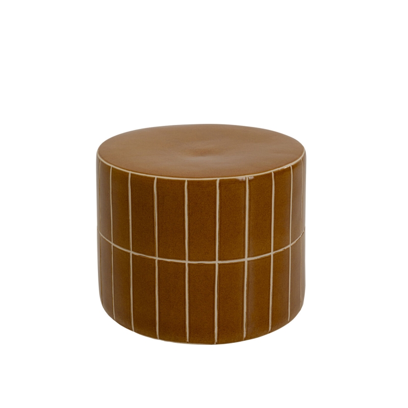 Stolik kawowy Bliss Tile Orange Ø42cm - Kare