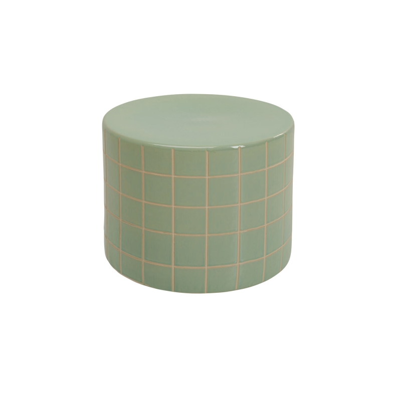 Stolik kawowy Bliss Tile Grün Ø42cm - Kare