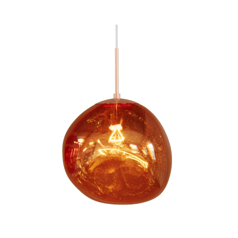 Lampa wisząca Liquid Diamond 35cm Copper - Invicta