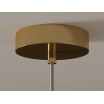 Lampa wisząca Liquid Diamond 20cm Gold - Invicta