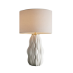 Lampa stołowa Elegancia Ceramic White - Invicta