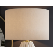 Lampa stołowa Elegancia Ceramic White - Invicta