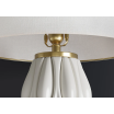 Lampa stołowa Elegancia Ceramic White - Invicta