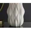 Lampa stołowa Elegancia Ceramic White - Invicta