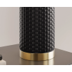 Lampa stołowa Elegancia Ceramic Black - Invicta