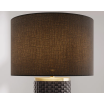 Lampa stołowa Elegancia Ceramic Black 2 - Invicta
