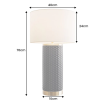 Lampa stołowa Elegancia Ceramic Black 2 - Invicta