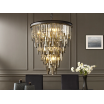 Lampa wisząca Crystal Iron Black - Invicta