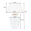 Lampa stołowa Classico Glass 80 cm - Invicta