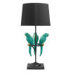 Lampa stołowa Wildlife Parrots Green - Invicta